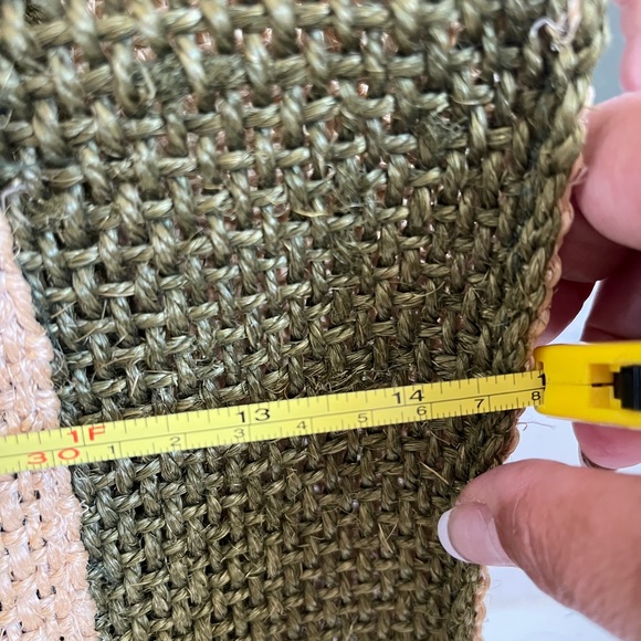 Authentic Rosalyn of Barbados original design hand woven - jute bag - Picture 5 of 7